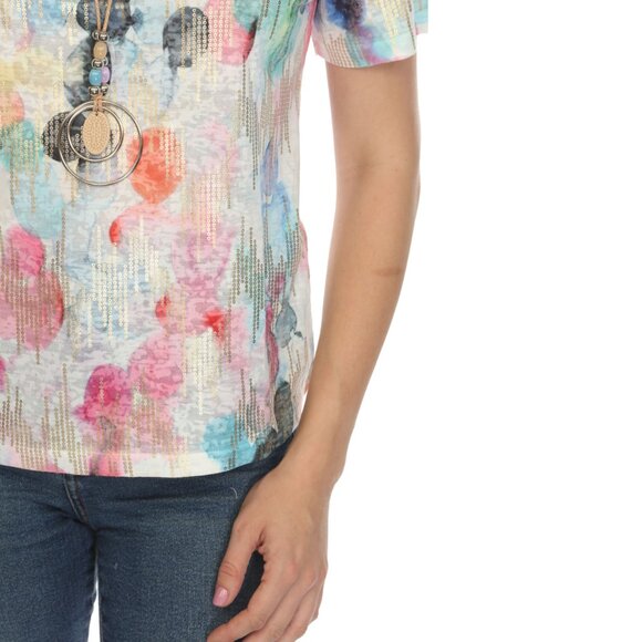 Colorful Chic Glam Short Top - Picture 11 of 11